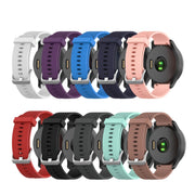 For Huawei Watch 4 Pro 22mm Diamond Textured Silicone Watch Band(Dark Grey)