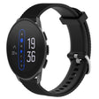 For  Suunto 9 Peak 22mm Diamond Textured Silicone Watch Band(Black) -  by PMC TechLife | Online Shopping South Africa | PMC TechLife