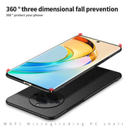 For Honor X50 5G MOFI Fandun Series Frosted PC Ultra-thin All-inclusive Phone Case(Black)