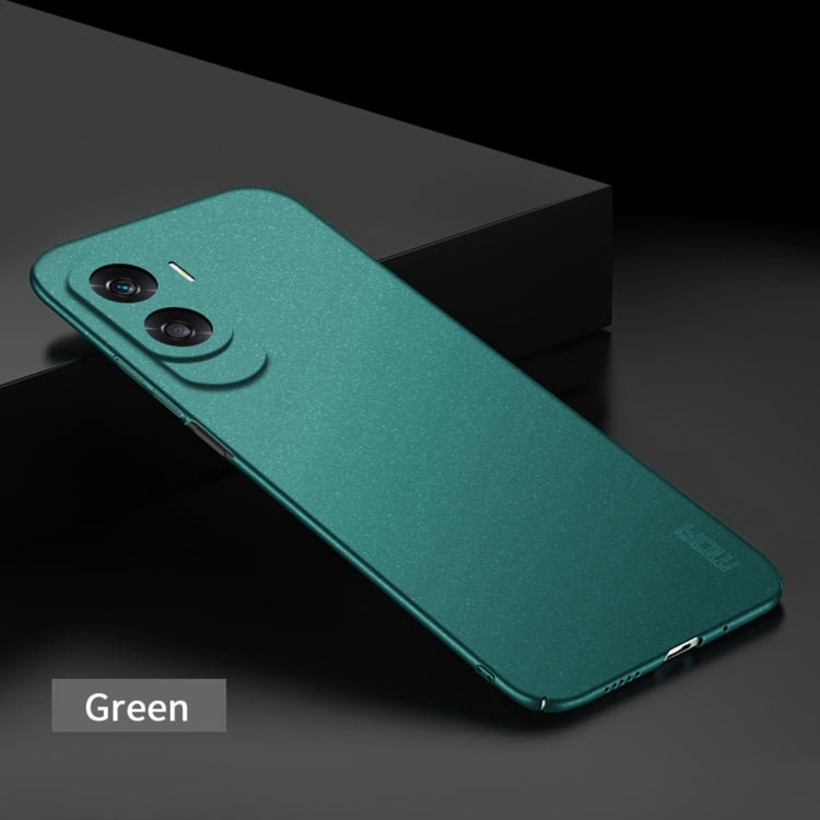 For Honor X50i / 90 Lite MOFI Fandun Series Frosted PC Ultra-thin All-inclusive Phone Case(Green)