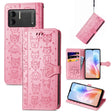 For DOOGEE X98 Pro / X98 Cat and Dog Embossed Leather Phone Case(Pink) - free shipping - PMC TechLife - Order now!