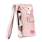 For DOOGEE X98 Pro / X98 Love Zipper Lanyard Leather Phone Case(Black)