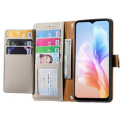 For DOOGEE X98 Pro / X98 Love Zipper Lanyard Leather Phone Case(White)