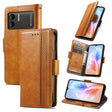 For DOOGEE X98 Pro / X98 CaseNeo Splicing Dual Magnetic Buckle Leather Phone Case(Khaki) - Doogee Cases by PMC TechLife | Online Shopping South Africa | PMC TechLife | Buy Now Pay Later Mobicred