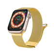 For Apple Watch 8 41mm Milan Double Magnetic Steel Mesh Watch Band(Gold) - free shipping - PMC TechLife - Order now!