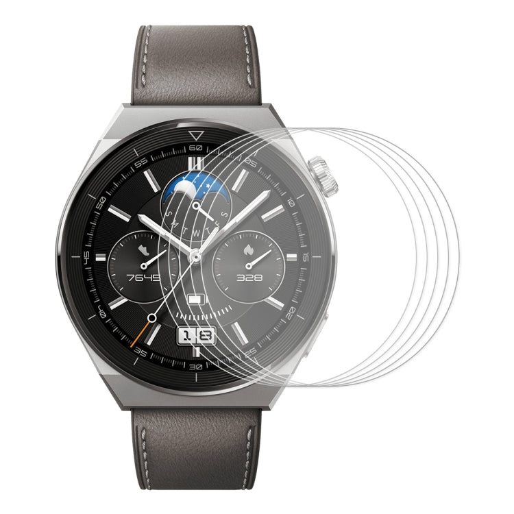 For Xiaomi Watch S4 Sport 5pcs ENKAY 0.2mm 9H Tempered Glass Screen Protector Watch Film