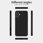 For iPhone 16 Plus PINWUYO Sense Series Liquid Silicone TPU Phone Case(Black)