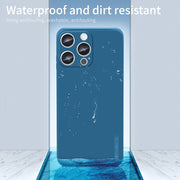 For iPhone 16 Pro PINWUYO Sense Series Liquid Silicone TPU Phone Case(Black)