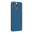 For iPhone 16 Pro Max PINWUYO Sense Series Liquid Silicone TPU Phone Case(Blue) - iPhone 16 Pro Max Cases by PINWUYO | Online Shopping South Africa | PMC TechLife | Buy Now Pay Later Mobicred
