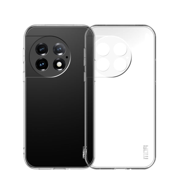 For OnePlus Ace 2 Pro MOFI Ming Series Transparent Ultra-thin TPU Phone Case(Transparent)