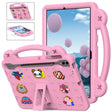 For Samsung Galaxy Tab S9 FE+ 12.4 X610N Handle Kickstand Children EVA Shockproof Tablet Case(Pink) - Galaxy Tab S9 FE+ by PMC TechLife | Online Shopping South Africa | PMC TechLife