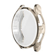 For Samsung Galaxy Watch 6 40mm Fully Enclosed TPU Watch Protective Case(Light Gold) - Watch Cases by PMC TechLife | Online Shopping South Africa | PMC TechLife