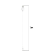 For Keep B4 Lite Magnetic Watch Charging Cable, Length: 1m(White)
