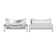 For Samsung Galaxy Watch5 / 5 Pro 20mm 1 Pair Button Style Curved Metal Watch Band Connector(Silver) - free shipping - PMc TechLife - Order now!