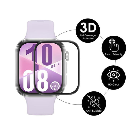 For Huawei Watch Fit 4 ENKAY 3D Full Coverage Soft PC Edge PMMA HD Screen Film