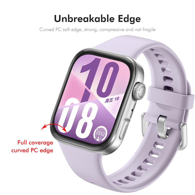 For Huawei Watch Fit 4 ENKAY 3D Full Coverage Soft PC Edge PMMA HD Screen Film