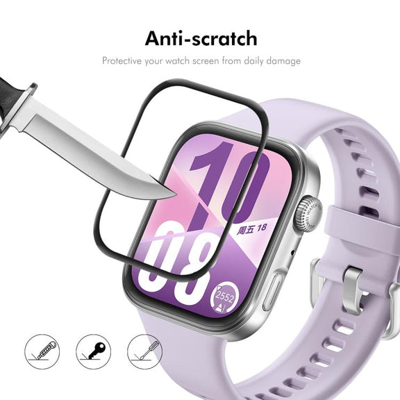 For Huawei Watch Fit 4 ENKAY 3D Full Coverage Soft PC Edge PMMA HD Screen Film