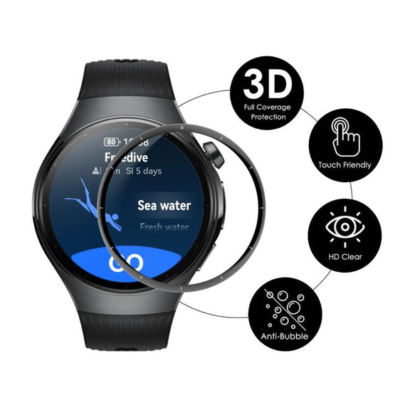 For Huawei Watch 5 46mm ENKAY 3D Full Coverage Soft PC Edge PMMA HD Screen Film