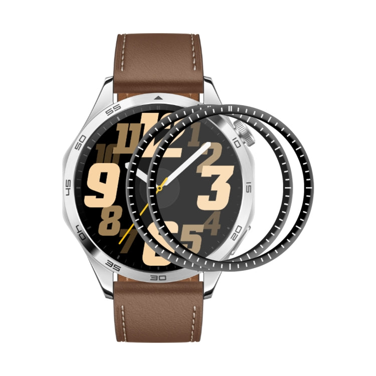 For Huawei Watch GT 4 46mm 2pcs ENKAY 3D Full Coverage Soft PC Edge PMMA HD Screen Film