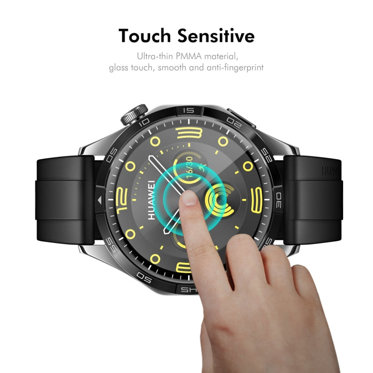 For Huawei Watch GT 5 46mm 2pcs ENKAY 3D Full Coverage Soft PC Edge PMMA HD Screen Film