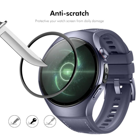 For Huawei Watch 5 42mm 2pcs ENKAY 3D Full Coverage Soft PC Edge PMMA HD Screen Film