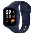 For Redmi Watch 3 Integrated Fully Enclosed Silicone Watch Band(Ink Blue) - Watch Bands by PMC TechLife | Online Shopping South Africa | PMC TechLife | Buy Now Pay Later Mobicred