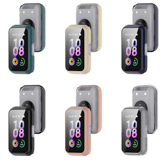 For Keep B4 Lite PC + 9H Tempered Film Integrated Watch Protective Case(Pink)