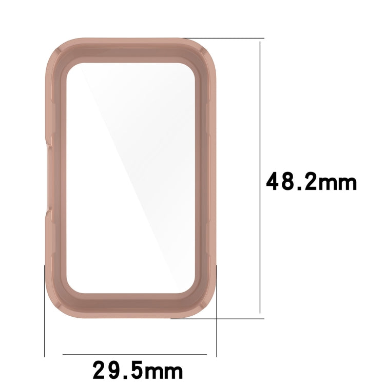 For Keep B4 Lite PC + 9H Tempered Film Integrated Watch Protective Case(Pink)