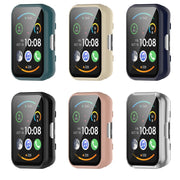 For Huawei Watch Fit Special Edition PC + 9H Tempered Film Integrated Watch Protective Case(Black)
