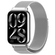 For Xiaomi Mi Band 8 Pro Milan Magnetic Steel Mesh Watch Band(Silver) - Watch Bands by PMC TechLife | Online Shopping South Africa | PMC TechLife
