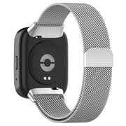 For Redmi Watch 3 Active Milan Magnetic Steel Mesh Watch Band(Silver)