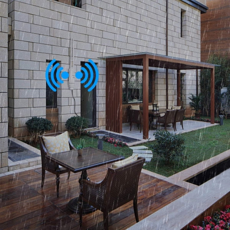 WAVLINK WN570HA1 Weatherproof 2.4+5GHz 600Mbps Outdoor WiFi Range Router Extender, Plug:EU Plug