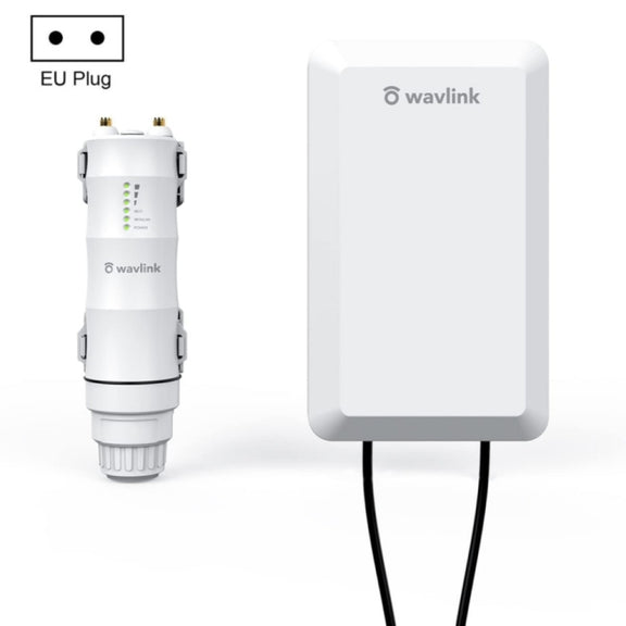 WAVLINK WN570HP2 Outdoor Weatherproof 300Mps WiFi Extender Wireless AP Repeater, Plug:EU Plug