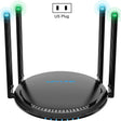 WAVLINK WN531MX3 Wider Coverage AX3000 WiFi 6 Wireless Routers Dual Band Wireless Repeater, Plug:US Plug - Wireless Routers by PMC TechLife | Online Shopping South Africa | PMC TechLife | Buy Now Pay Later Mobicred