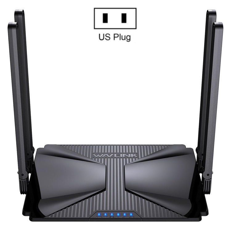 WAVLINK WN586X3 Wireless Gigabit Ethernet Router Wi-Fi 6 AX3000 Mesh Router Dual Band, Plug:US Plug