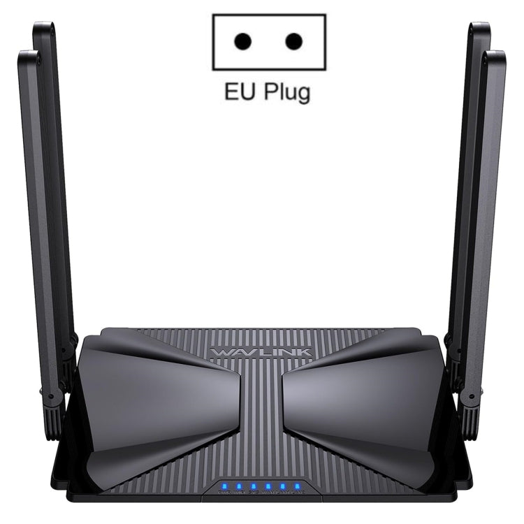 WAVLINK WN586X3 Wireless Gigabit Ethernet Router Wi-Fi 6 AX3000 Mesh Router Dual Band, Plug:EU Plug