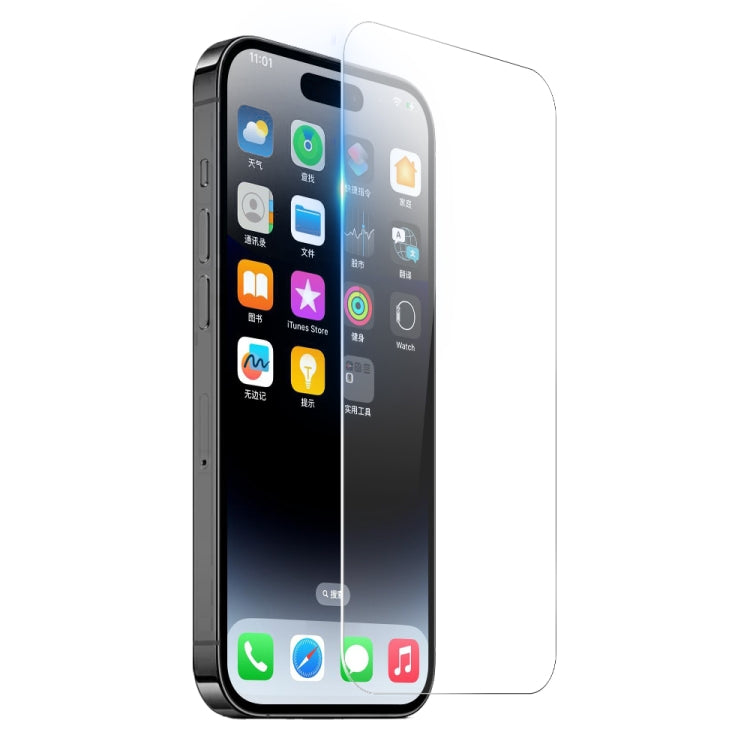 For iPhone 15 Plus / 15 Pro Max NORTHJO A++ Screen Protector Tempered Glass Film(Clear)