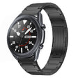 For Samsung Galaxy Watch3 45mm 22mm I-Shaped Titanium Alloy Watch Band(Black) - Watch Bands by PMC TechLife | Online Shopping South Africa | PMC TechLife