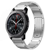 For Samsung Gear S3 Frontier 22mm I-Shaped Titanium Alloy Watch Band(Sliver)