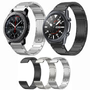 For Samsung Gear S3 Frontier 22mm I-Shaped Titanium Alloy Watch Band(Sliver)