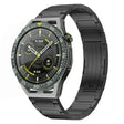 For Huawei Watch GT3 SE 22mm I-Shaped Titanium Alloy Watch Band(Black) - Watch Bands by PMC TechLife | Online Shopping South Africa | PMC TechLife | Buy Now Pay Later Mobicred