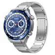 For Huawei Watch Ultimate 22mm I-Shaped Titanium Alloy Watch Band(Sliver) - Watch Bands by PMC TechLife | Online Shopping South Africa | PMC TechLife