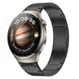For Huawei Watch 4 Pro 22mm I-Shaped Titanium Alloy Watch Band(Black) - Watch Bands by PMC TechLife | Online Shopping South Africa | PMC TechLife