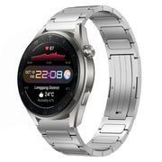 For Huawei Watch 3 Pro New 22mm I-Shaped Titanium Alloy Watch Band(Sliver)