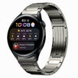 For Huawei Watch 3 22mm I-Shaped Titanium Alloy Watch Band(Grey) - Watch Bands by PMC TechLife | Online Shopping South Africa | PMC TechLife