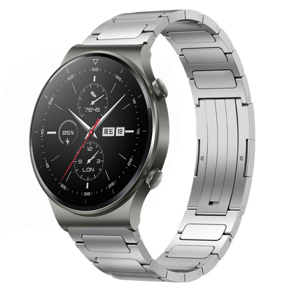 For Huawei GT2 Pro 22mm I-Shaped Titanium Alloy Watch Band(Sliver)