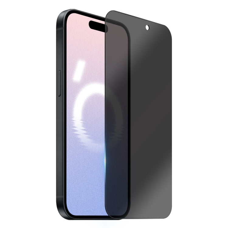 For iPhone 16 Plus NORTHJO A++ 0.3mm 28 Degree Privacy Screen Tempered Glass Film