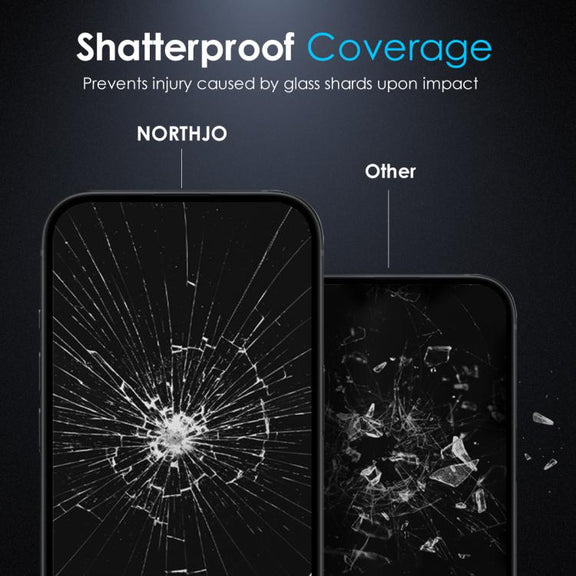 For iPhone 16 Plus NORTHJO A++ 0.3mm 28 Degree Privacy Screen Tempered Glass Film