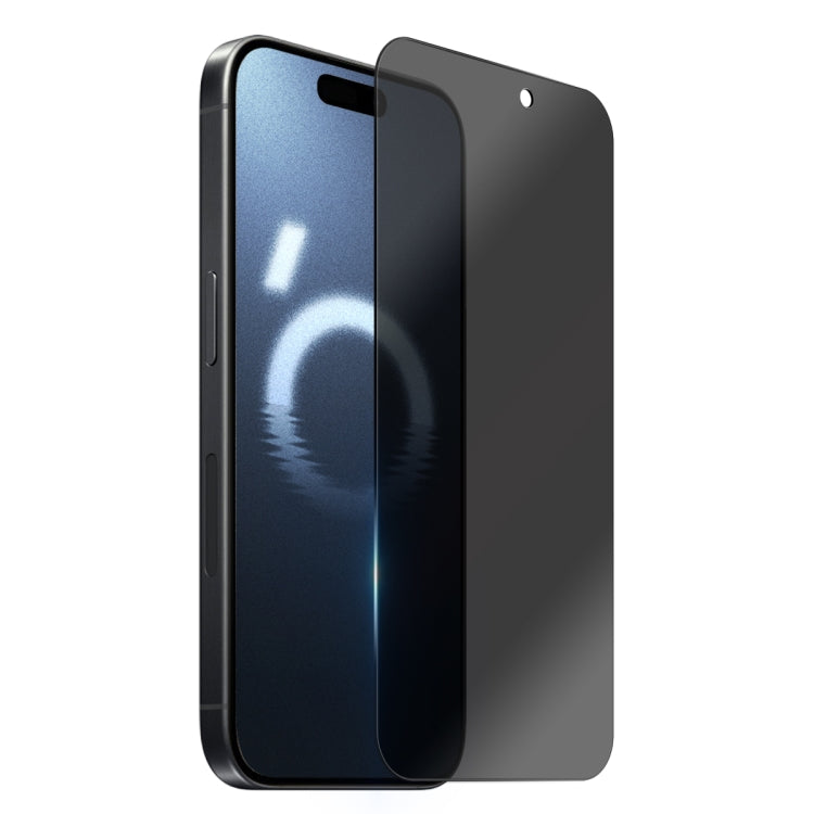 For iPhone 16 Pro Max NORTHJO A++ 0.3mm 28 Degree Privacy Screen Tempered Glass Film