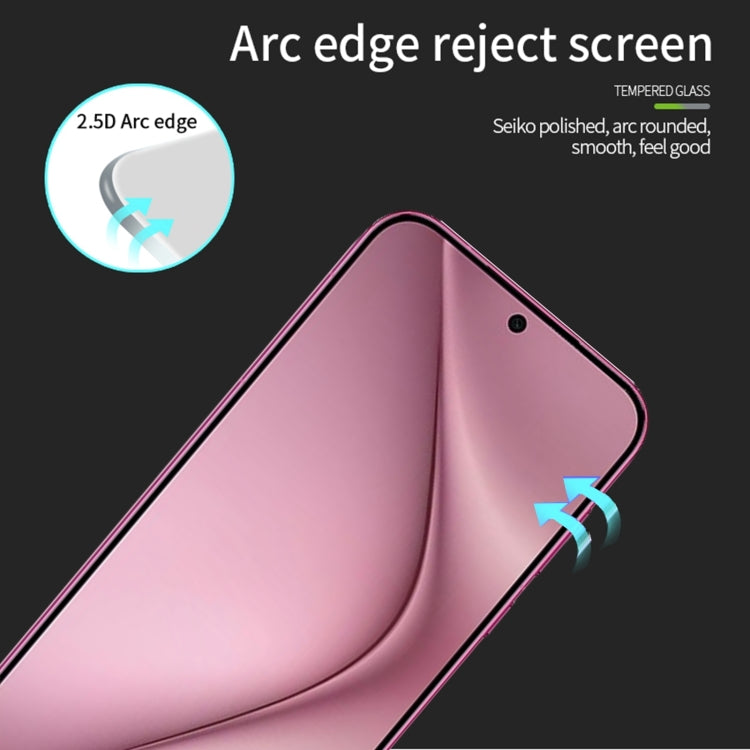 For Huawei Pura 70 PINWUYO 9H 2.5D Full Screen Tempered Glass Film(Black)